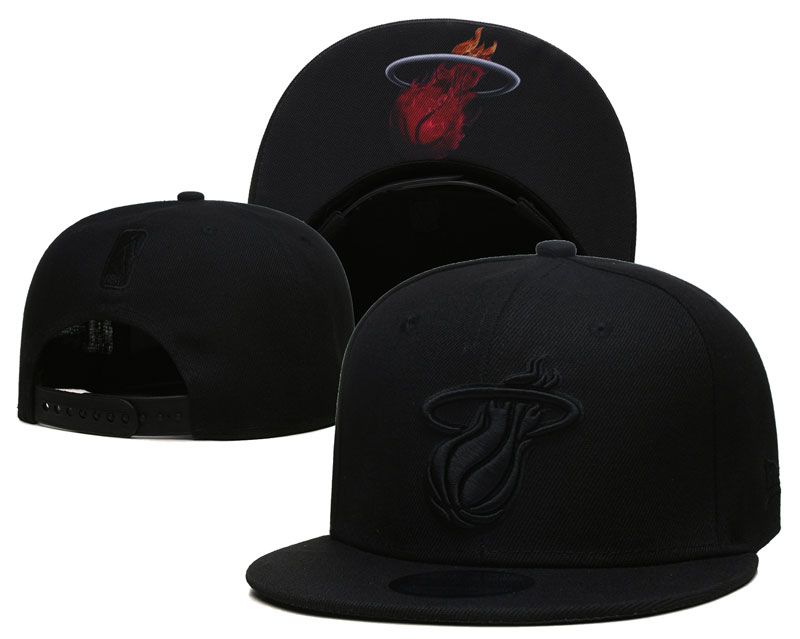 2023 NBA Miami Heat Hat TX 20230508->nfl hats->Sports Caps